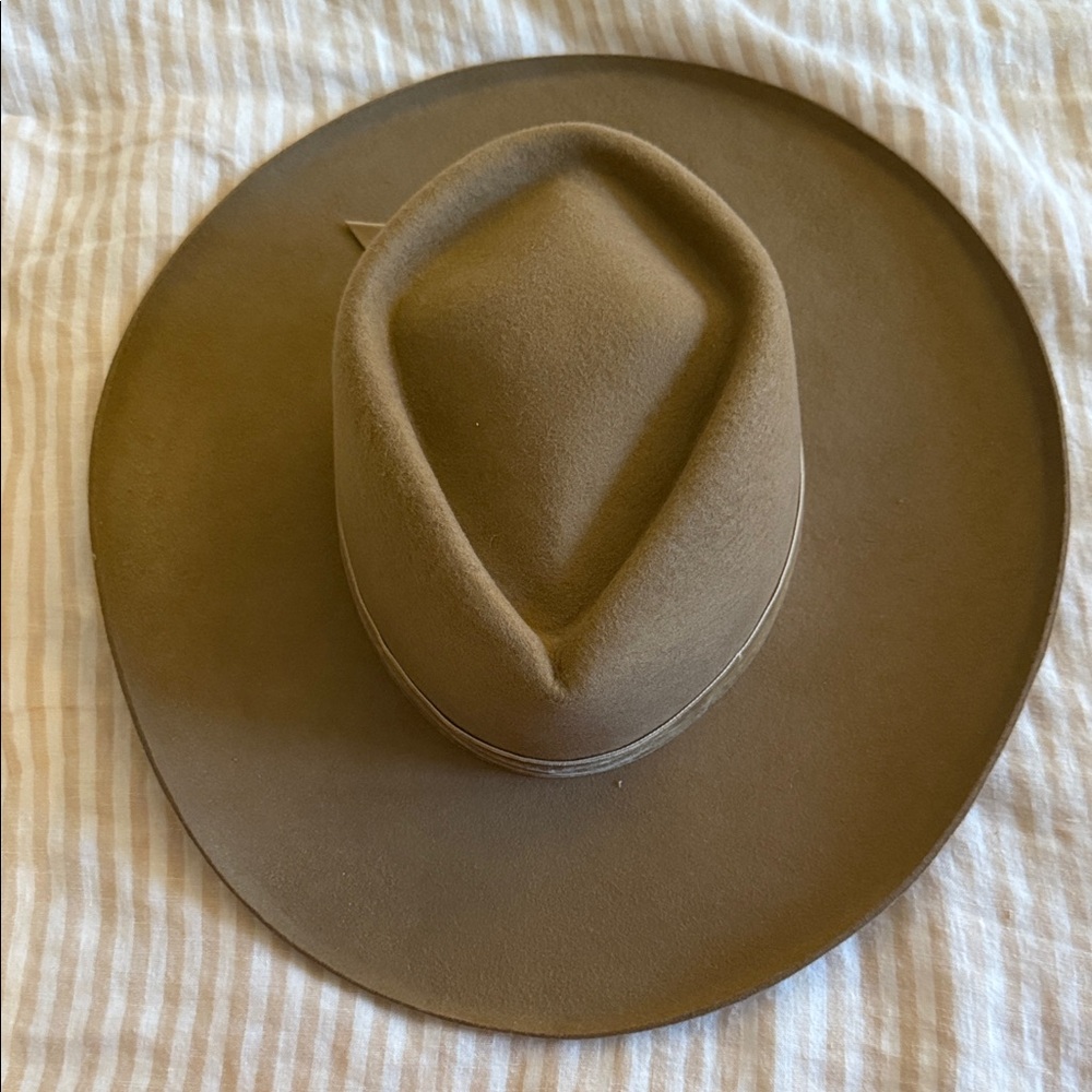 Lack Of Color Tan Fedora Hat